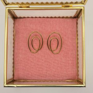 Boucles d'oreilles Twin Glow (Doré)
