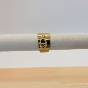 Bague ovale (Doré)