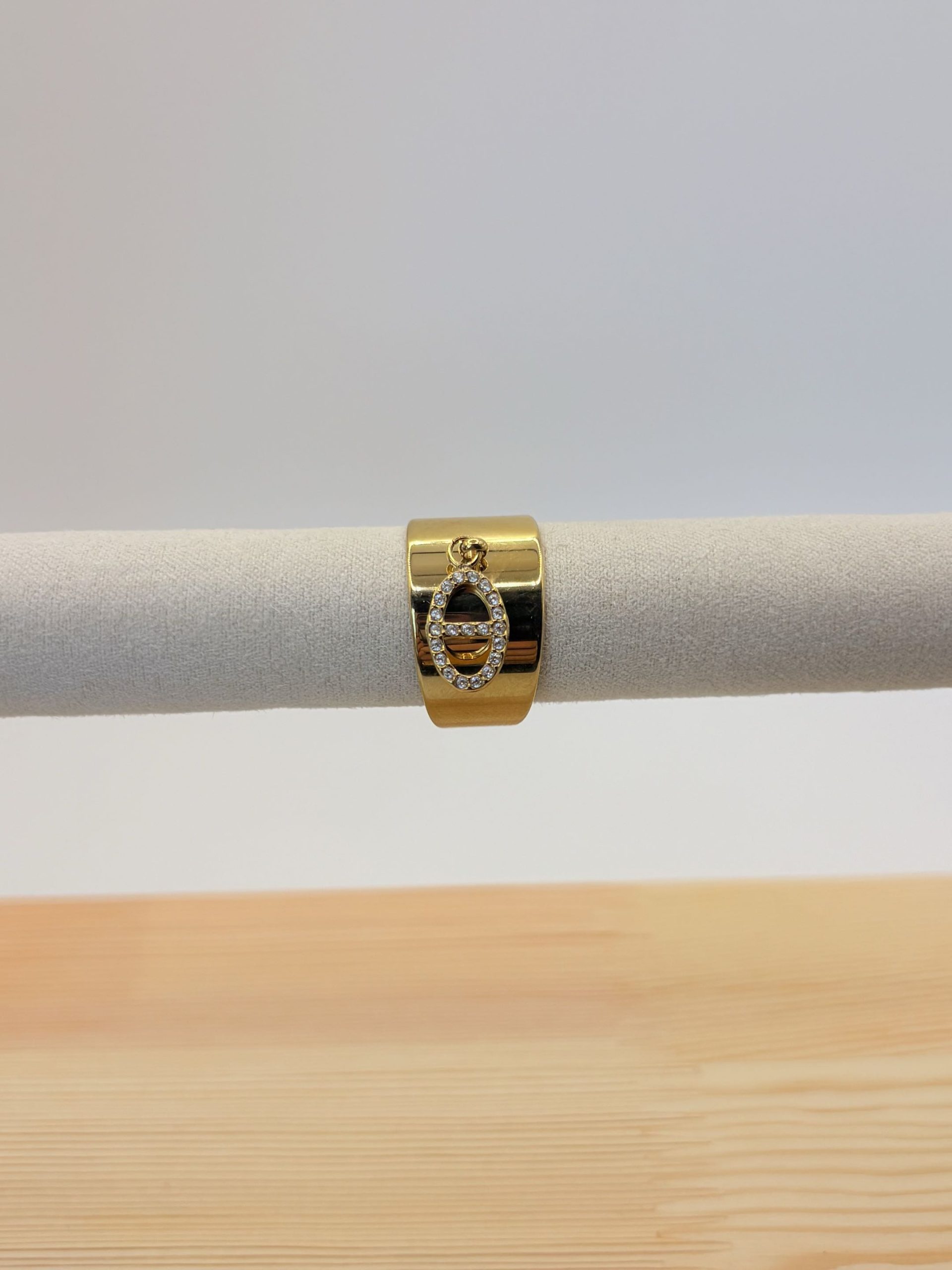 Bague ovale (Doré)