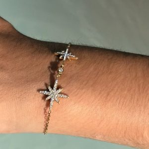 Alternative view of Bracelet Starlight (Doré)