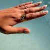 Bague ovale (Doré) – Image 3