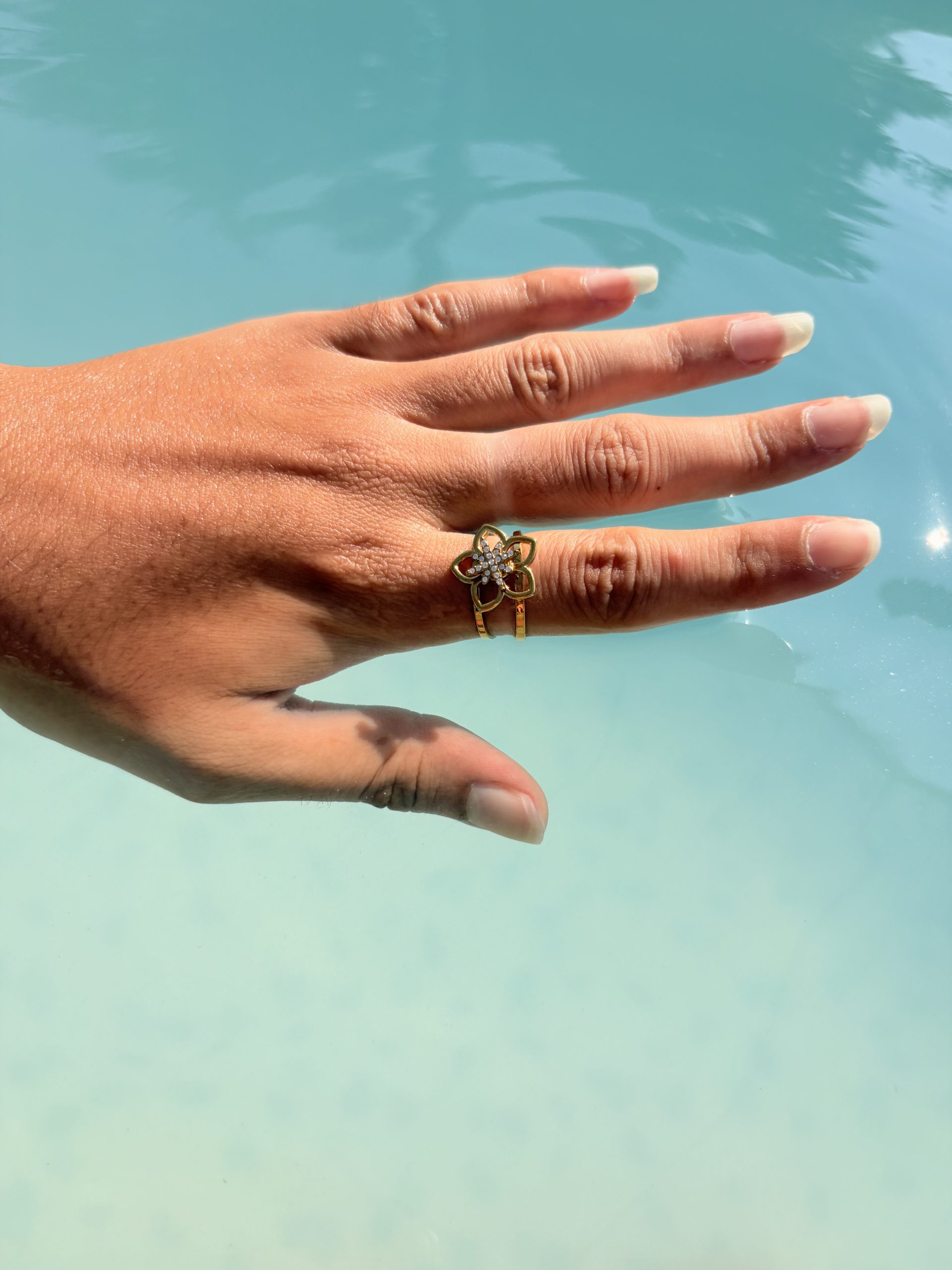 Bague Leelou (Doré) – Image 3