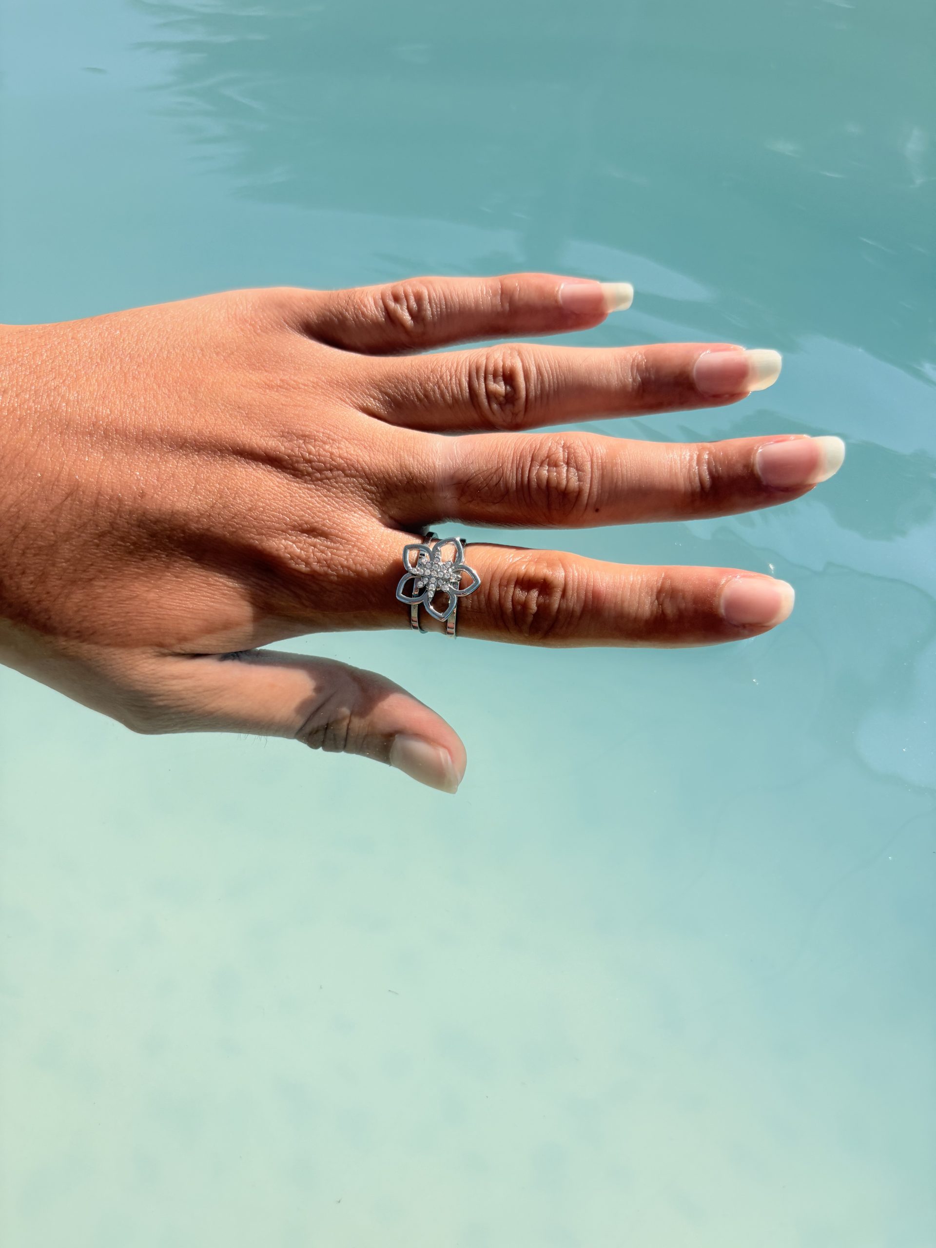 Bague Leelou (Argenté) – Image 3