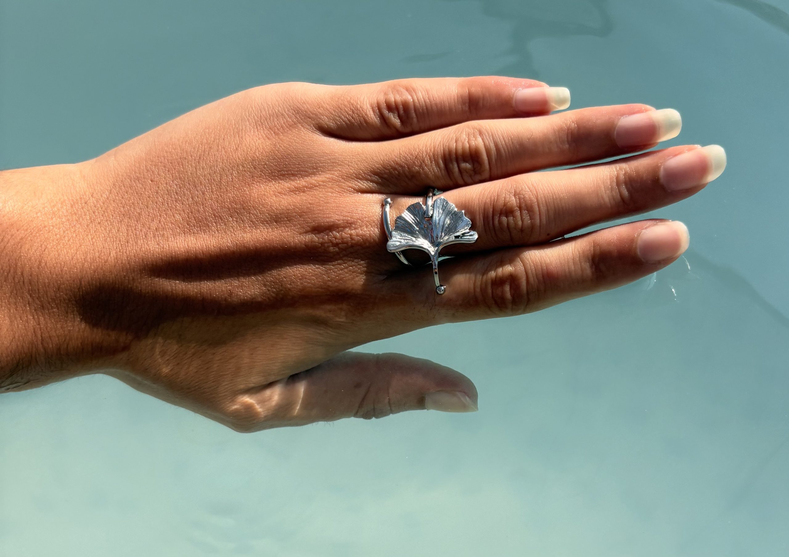 Bague Natura (Argenté) – Image 3