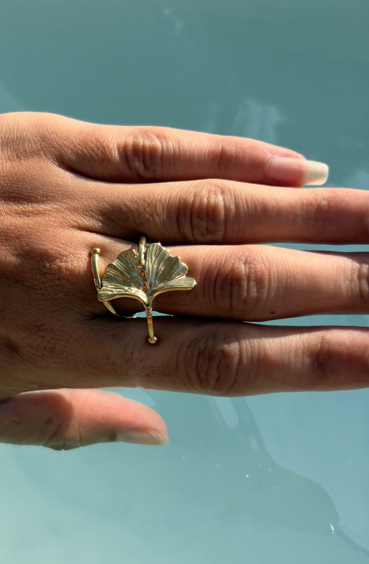 Bague Natura (Doré) – Image 3