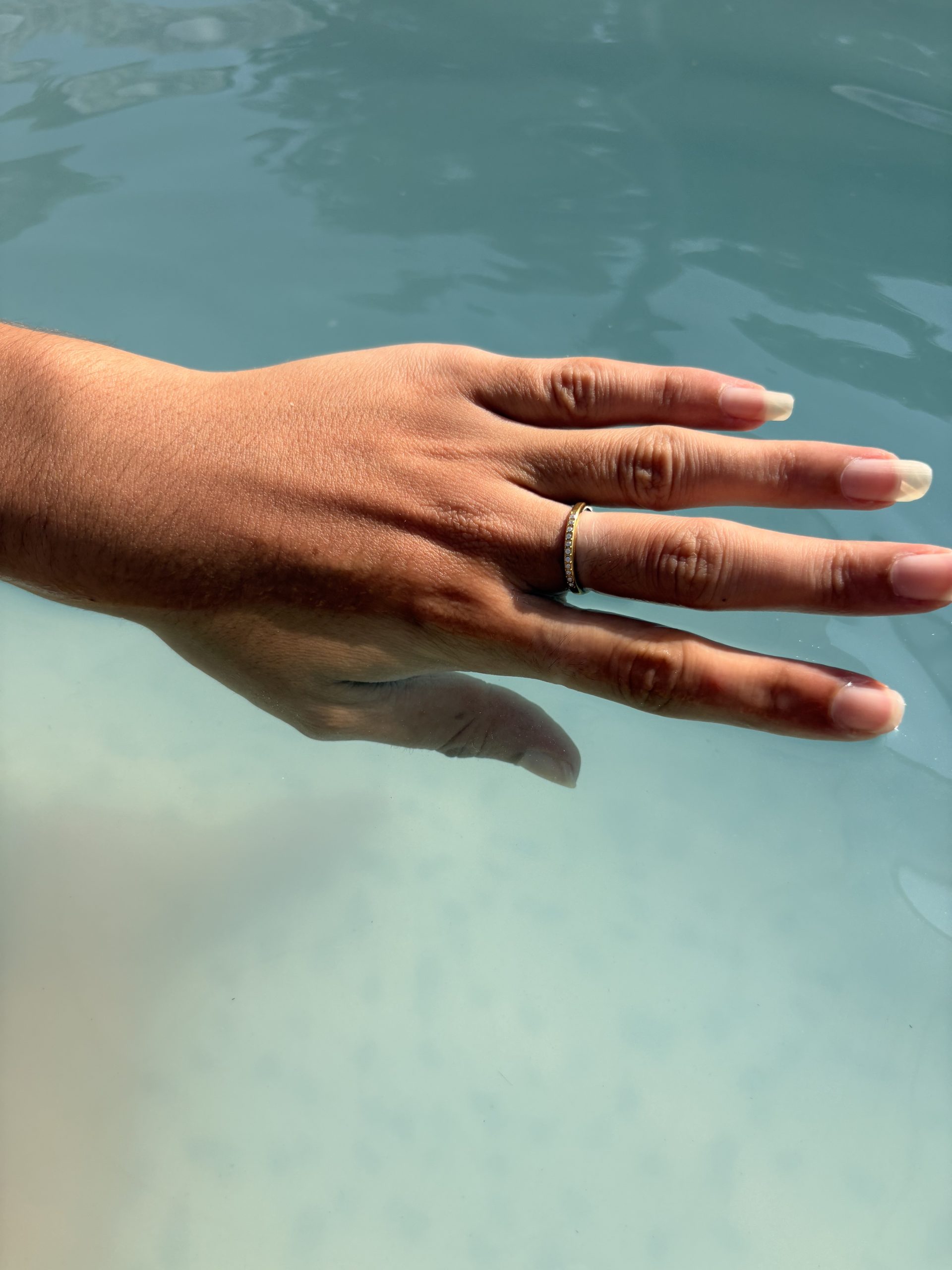 Bague de promesse (Doré) – Image 3
