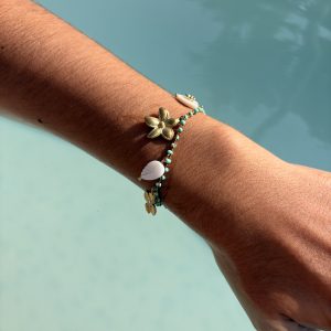 Alternative view of Bracelet Été (bleu)